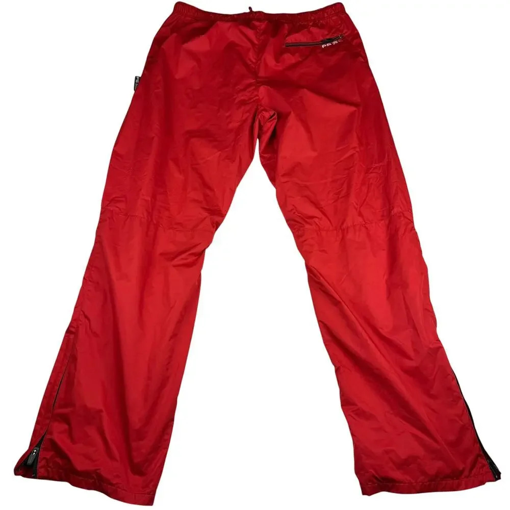 Polo Sport Ralph Lauren Red Windbreaker Pants Size L - Picture 3 of 7